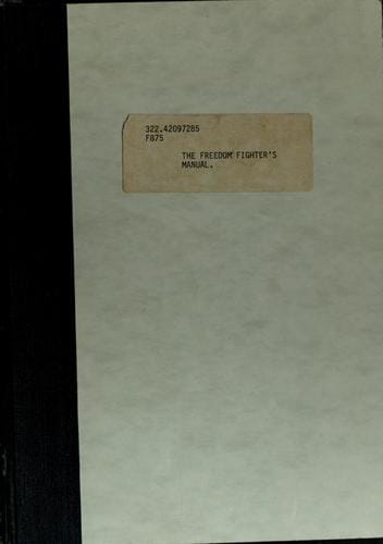 The Freedom fighter's manual