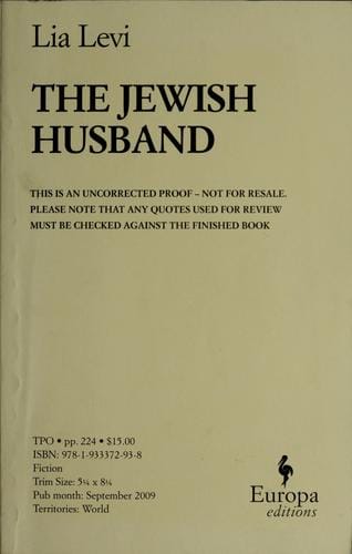 The Jewish Husband