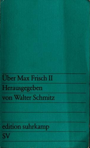 Uber Max Frisch