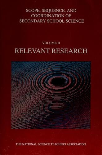 Scope, sequence, and coordination of secondary school science