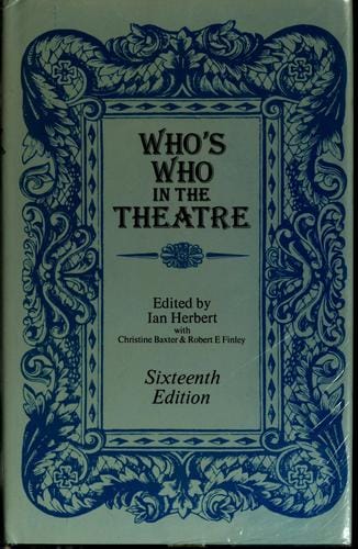 Who's who in the theatre