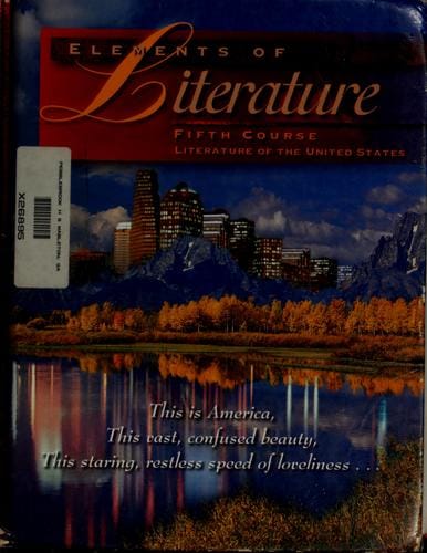 Elements of Literature -- Fifth Course