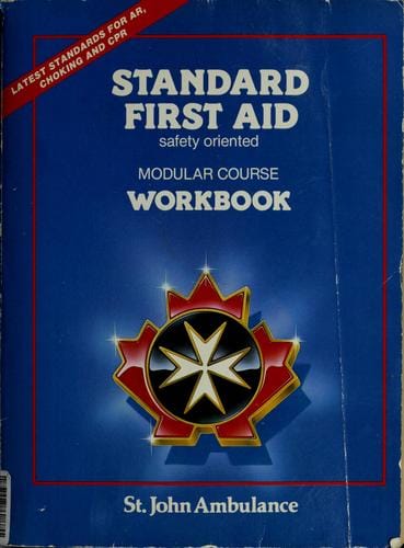 Standard first aid safety oriented modular course