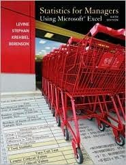 Statistics for managers using Microsoft Excel