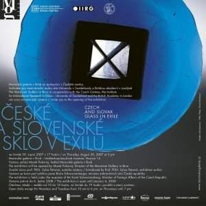 Czech and Slovak glass in exile