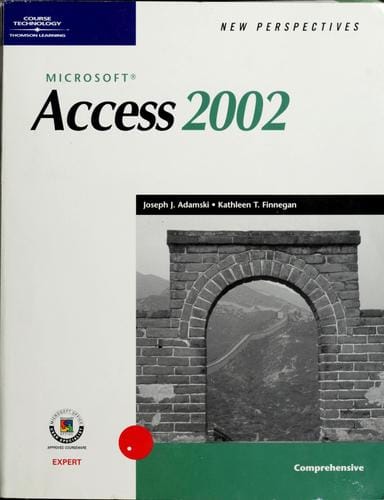 New perspectives on Microsoft Access 2002