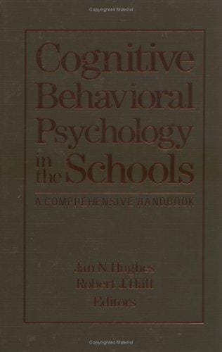Cognitive-behavioral psychology in the schools