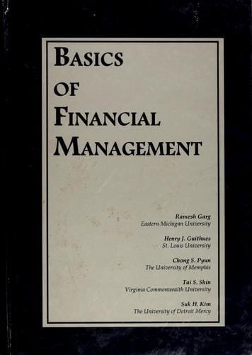 Basics of financial management