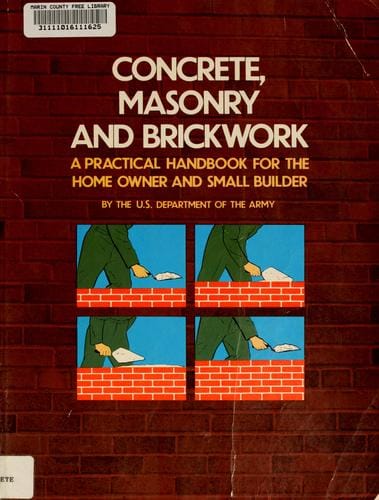 Concrete, masonry, and brickwork