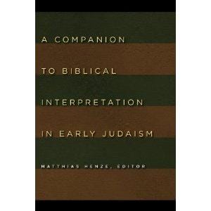 Companion to Biblical Interpretation in Early Judaism