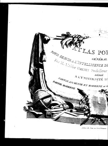 Atlas portatif général pour servir à l'intelligence des auteurs classiques