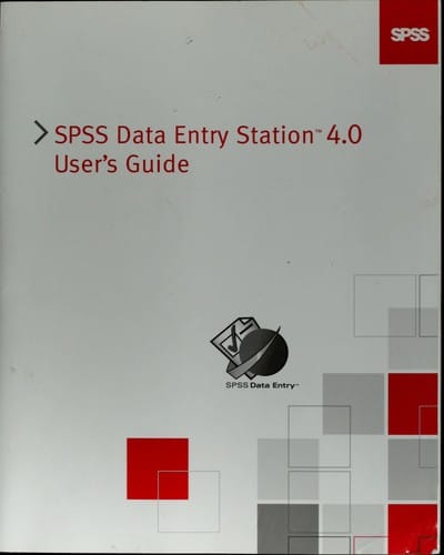SPSS data entry station 4.0