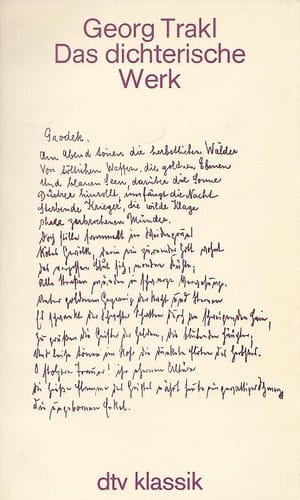 Das dichterische Werk