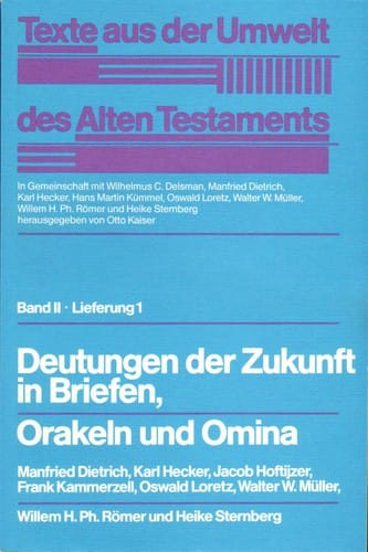 Texte aus der Umwelt des Alten Testaments