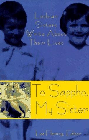 To Sappho, my sister