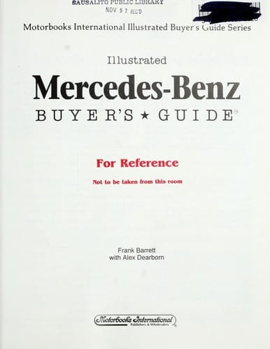 Illustrated Mercedes-Benz buyer's guide