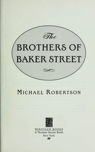 The brothers of Baker Street
