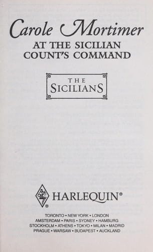 At the Sicilian Count's Command