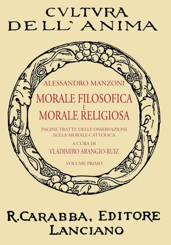 Morale Filosofica E Morale Religiosa