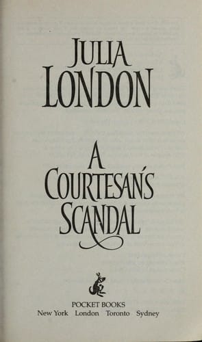 A courtesan's scandal