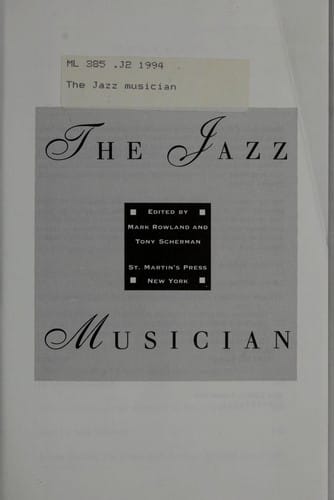 The Jazz Musician