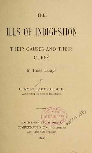 The ills of indigestion