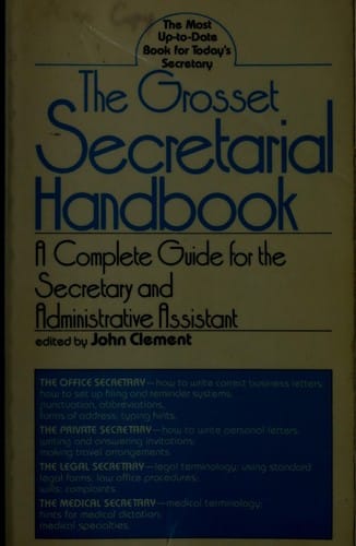 The Grosset secretarial handbook