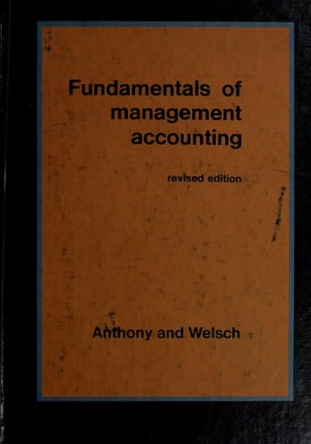 Fundamentals of management accounting