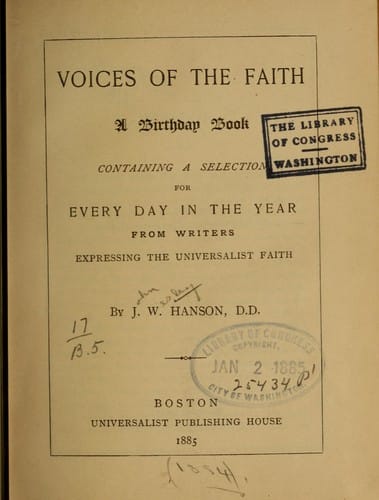 Voices of the faith
