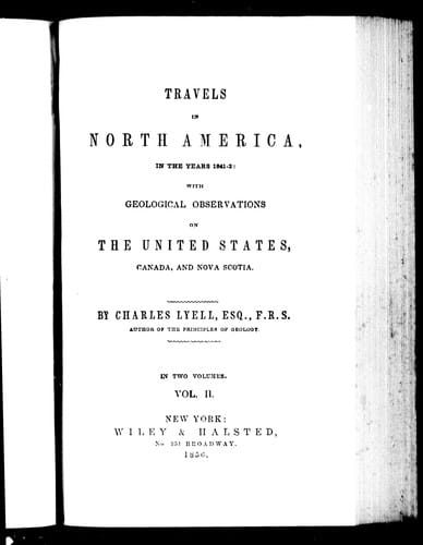 Travels in North America