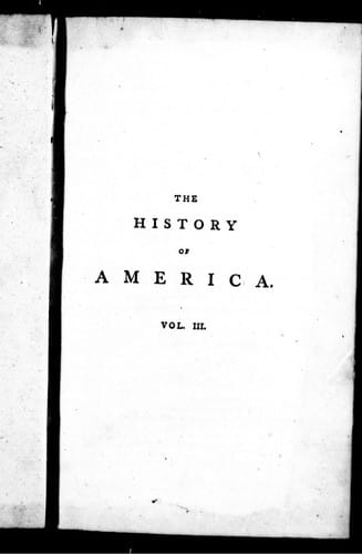 The history of America