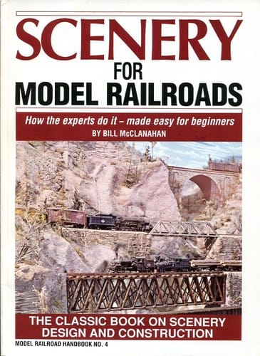 Scenery for model railroads