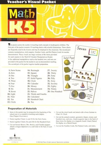 Math K5 for Christian schools