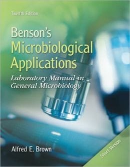Benson's Microbiological Applications, Short Version