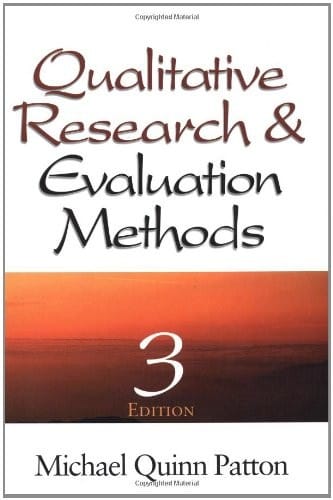 Qualitative research & evaluation methods