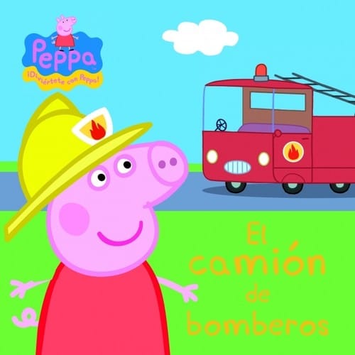 El camión de bomberos