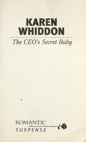 The CEO's secret baby