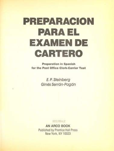 Preparación para el examen de cartero