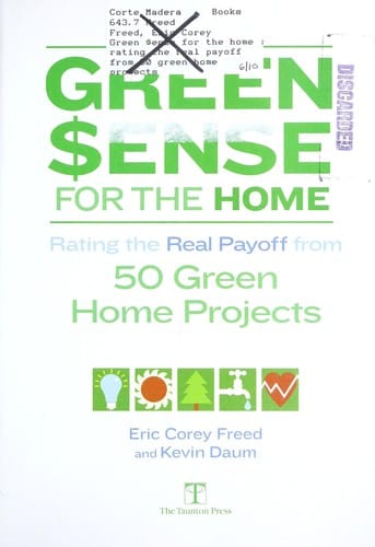 Green $ense for the home