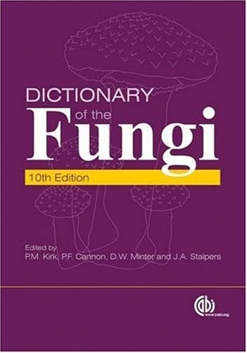 Dictionary of the Funghi