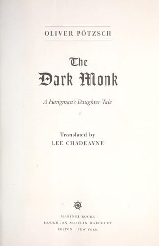The dark monk