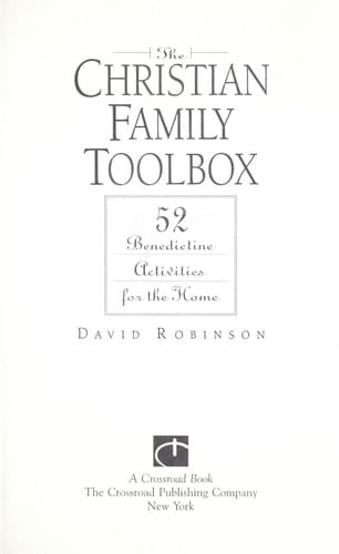 The Christian family toolbox