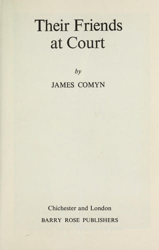 Their friends at court