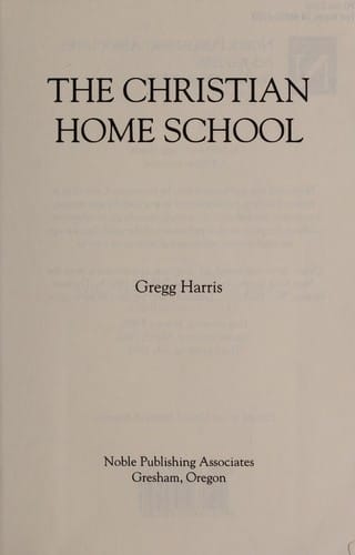 The Christian home school