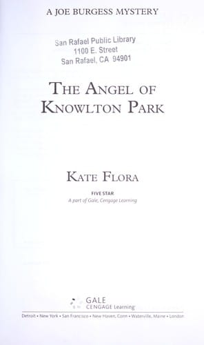 The angel of Knowlton Park