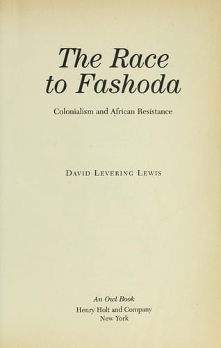 The race to Fashoda