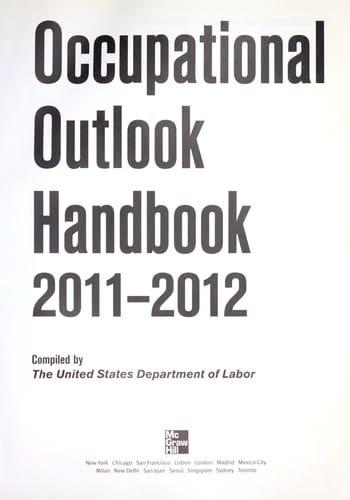 Occupational outlook handbook 2011-2012