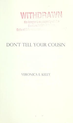 Don't tell your cousin