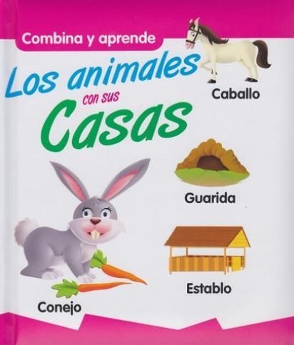 Los animales con sus casas