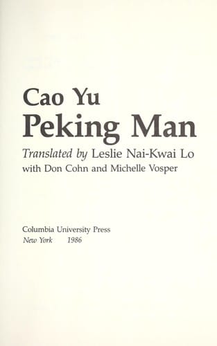 Peking man